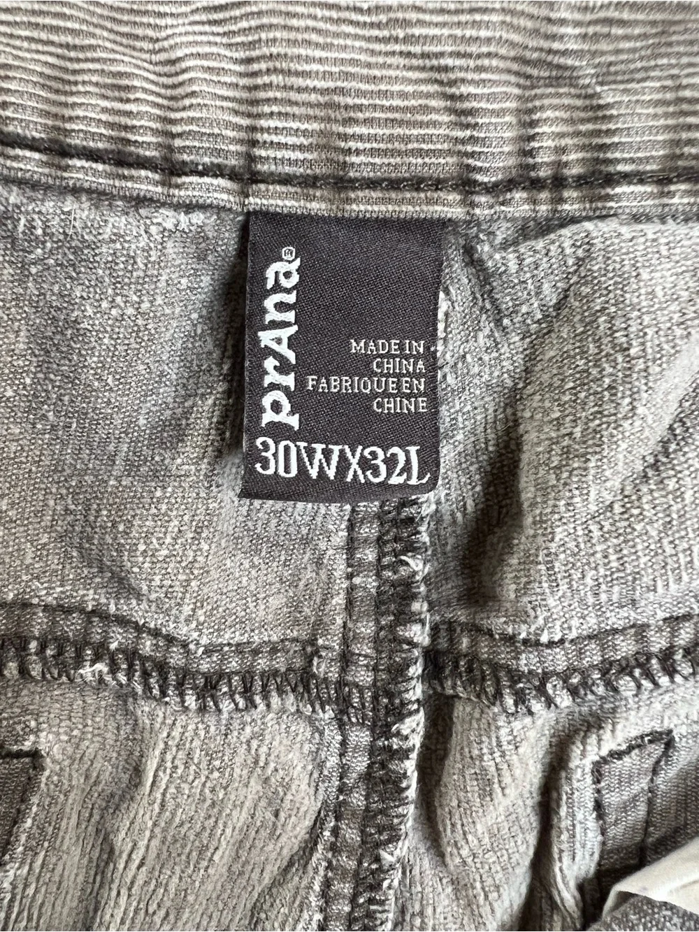 Prada Men's Corduroy Pants in Olive